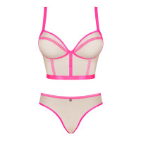 OB Nudelia top & panties pink