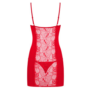 OB Heartina chemise & thong red