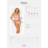 OB Delicanta top & panties pink