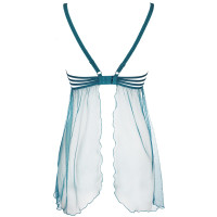 V-9709 babydoll & string green