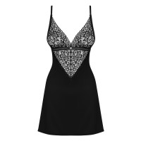 OB Cecilla chemise & thong black