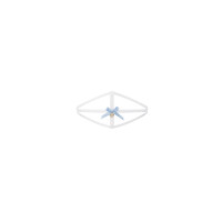 OB A760 garter white