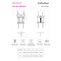 CF Meithem Strapscorsage schwarz