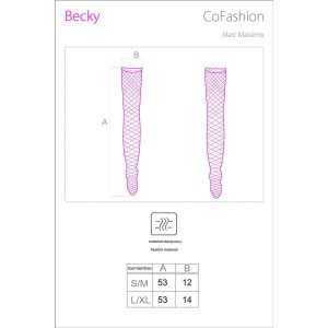 CF Becky Strapsstrümpfe schwarz