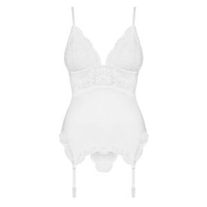 OB 810-COR-2 corset & thong white