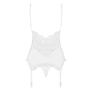OB 810-COR-2 corset & thong white