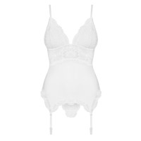 OB 810-COR-2 corset & thong white