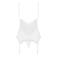 OB 810-COR-2 corset & thong white