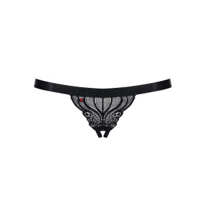 OB 828-THC-1 crotchless thong black