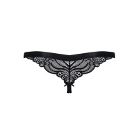 OB 828-THC-1 crotchless thong black
