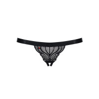 OB 828-THC-1 crotchless thong black