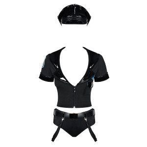 OB Police 5pcs set black