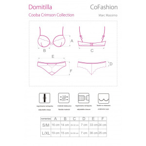 CF Domitilla BH-Set rot