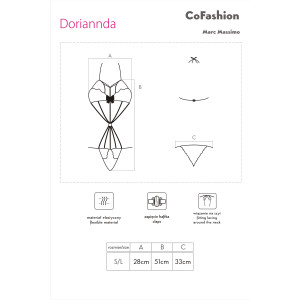 CF Doriannda body schwarz
