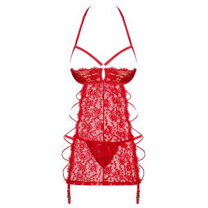 OB Rediosa chemise & thong red