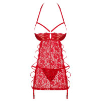 OB Rediosa chemise & thong red