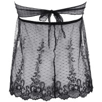 V-9639 babydoll & string black