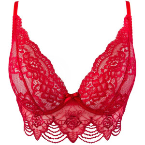V-9691 bustier red