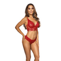 V-9691 bustier red