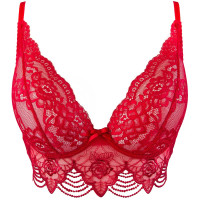 V-9691 bustier red