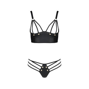 PE Malwia bikini 2pcs set black