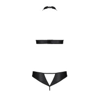 PE Malwia 2pcs set with open bra black