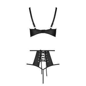 PE Tasmina 2pcs set black