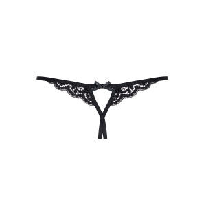 OB 831-THC-1 crotchless thong black