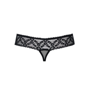 OB 837-THC-1 crotchless thong black