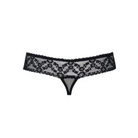 OB 837-THC-1 crotchless thong black