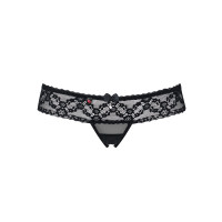 OB 837-THC-1 crotchless thong black