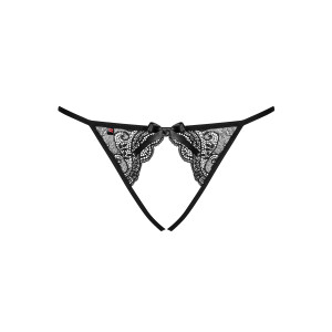 OB Miamor crotchless panties black