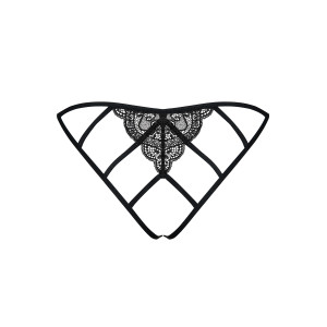 OB Miamor crotchless panties black