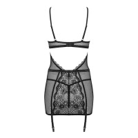 OB Basitta chemise & thong black