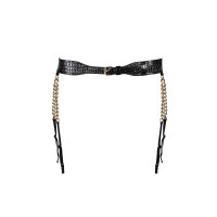 OB A767 garter belt black Size Plus