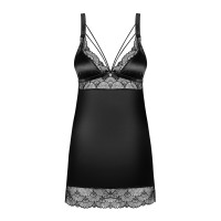 OB Eloissa chemise & thong black