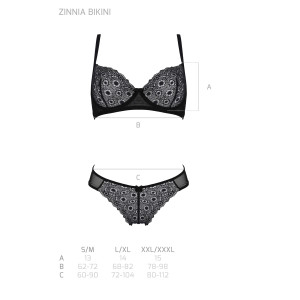 PE ECO Zinnia bikini black