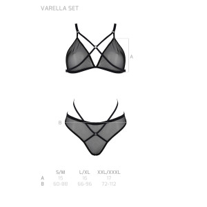 PE ECO Varella 2pcs set black