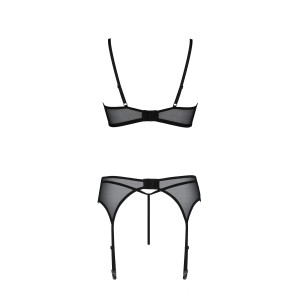 PE ECO Primula 3pcs set with open bra black