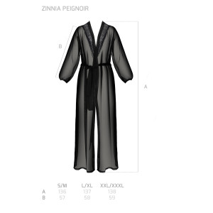 PE ECO Zinnia peignoir black