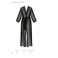 PE ECO Zinnia peignoir black