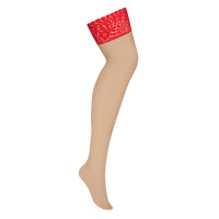 OB Blossmina stockings red