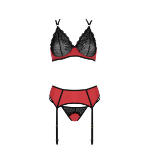 CA Magnolia 3pcs set red-black