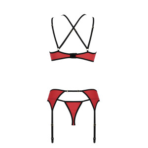 CA Magnolia 3pcs set red-black