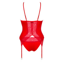 OB Diyosa corset & panties red