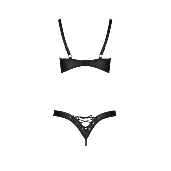 PE Celine bikini 2pcs set black L/XL