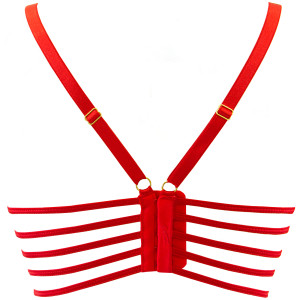 V-10071 bustier red