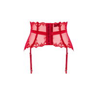 OB Lonesia garter belt red