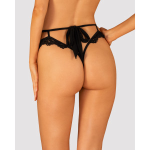 OB Setilla crotchless panties black