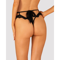 OB Setilla crotchless panties black